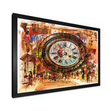 People and Time Acrylic - Modern Bedroom Wall Art