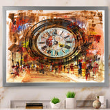 People and Time Acrylic - Modern Bedroom Wall Art