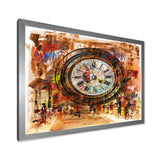 People and Time Acrylic - Modern Bedroom Wall Art