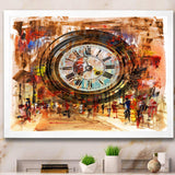 People and Time Acrylic - Modern Bedroom Wall Art