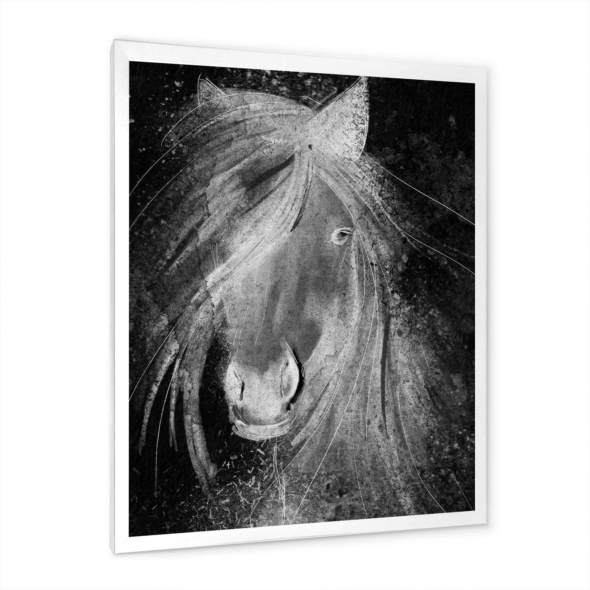 Farmhouse Horse VI - Canvas Wall Art
