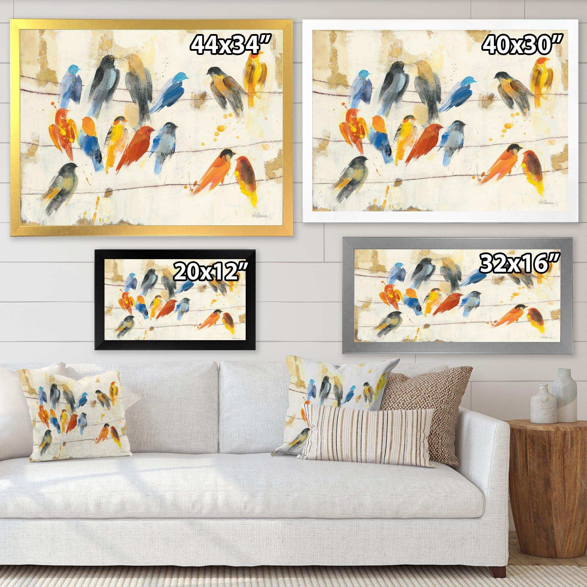 Multicolor Bird Meeting