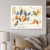 Multicolor Bird Meeting