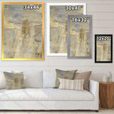 Geometric Cream Block I - Modern Wall Art Prints