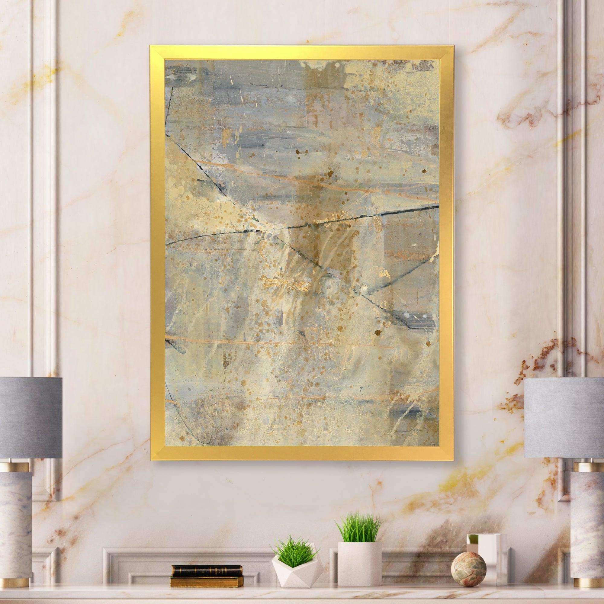 Geometric Cream Block I - Modern Wall Art Prints