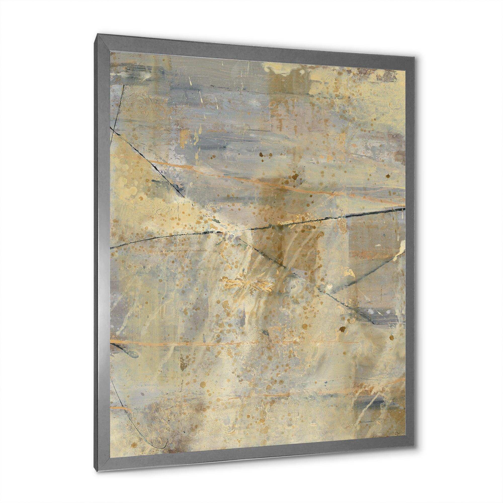 Geometric Cream Block I - Modern Wall Art Prints
