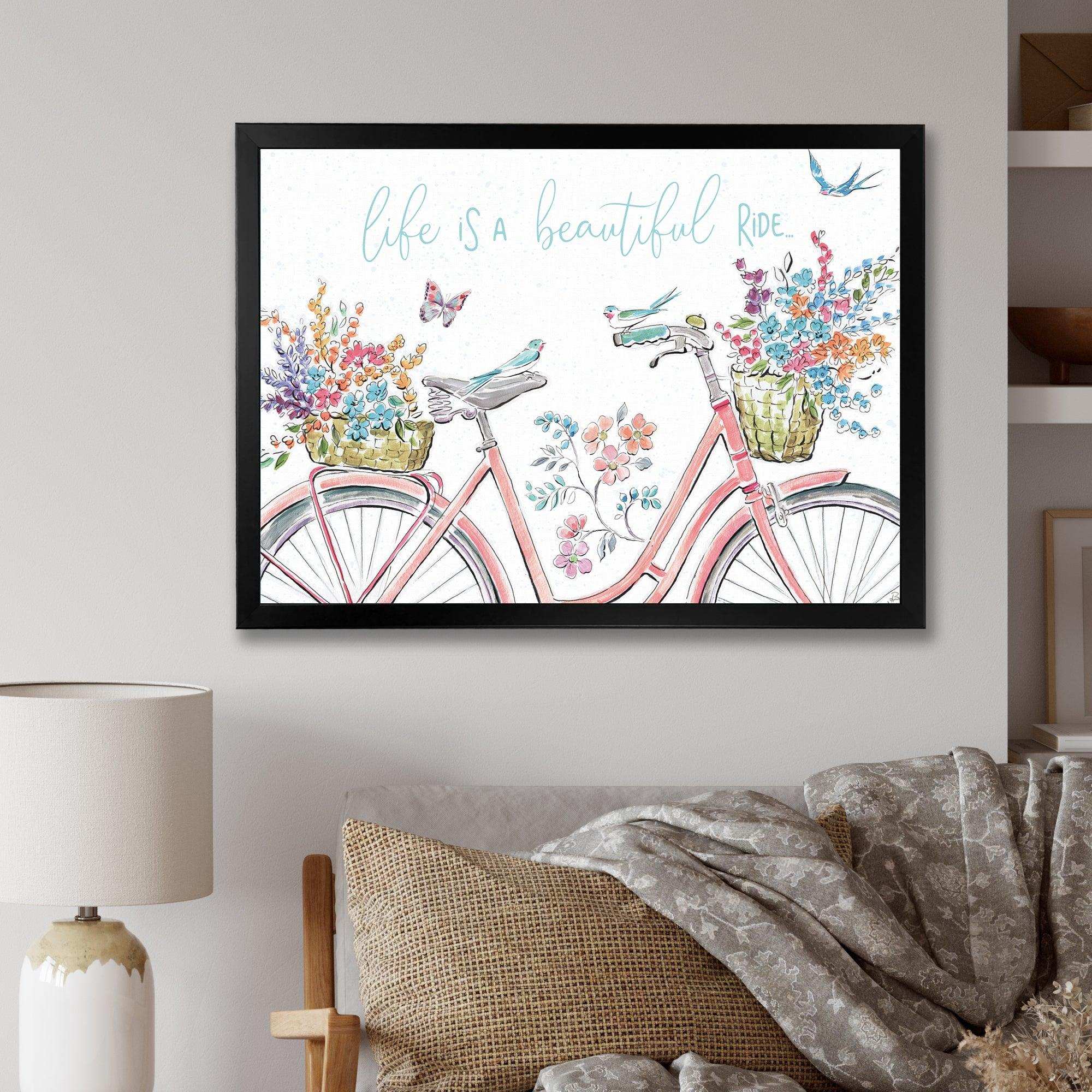 Spring Bike Bouquet
