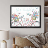 Spring Bike Bouquet