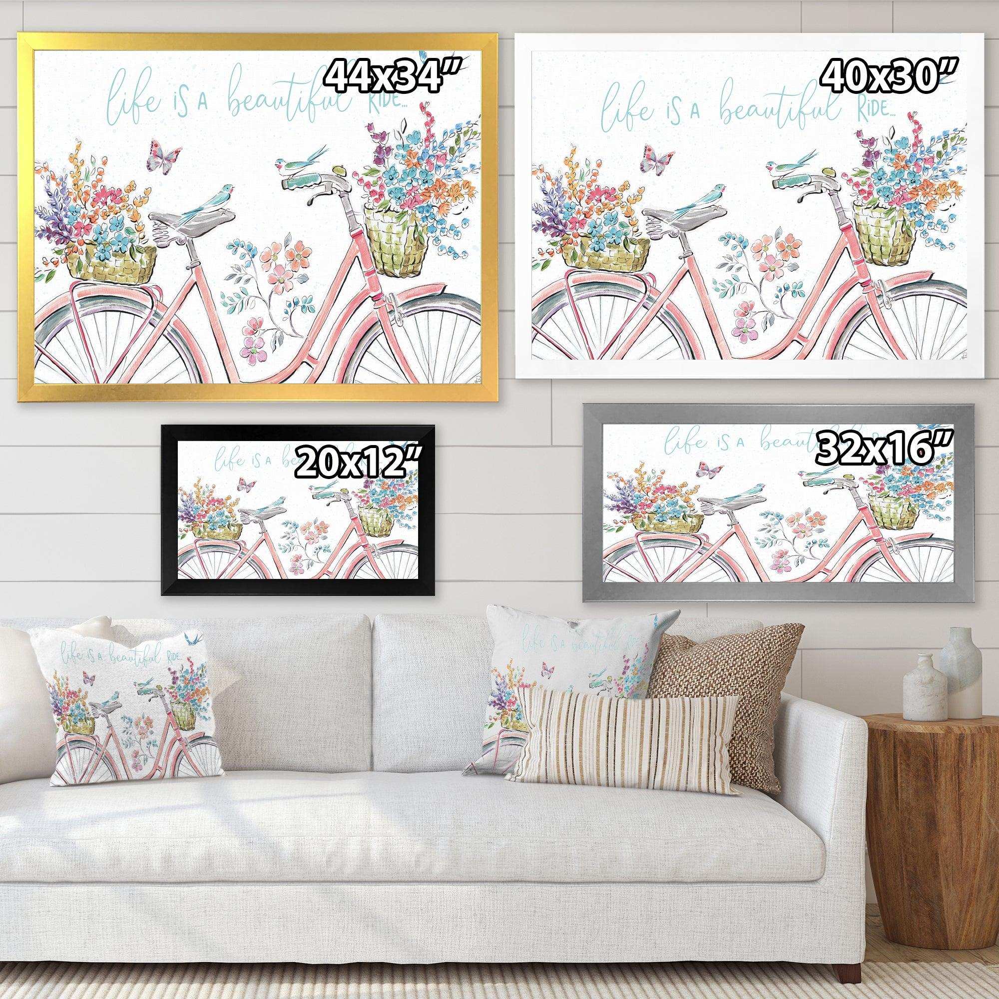 Spring Bike Bouquet