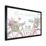Spring Bike Bouquet