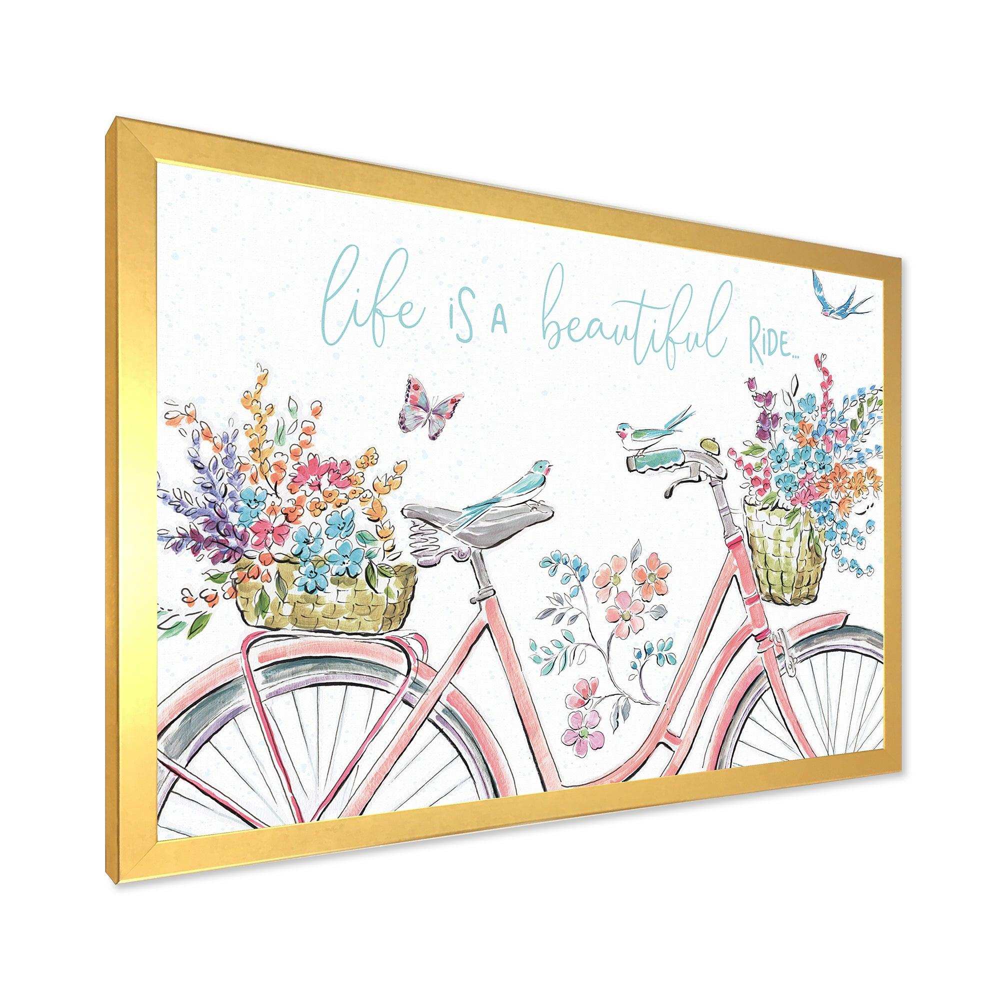 Spring Bike Bouquet