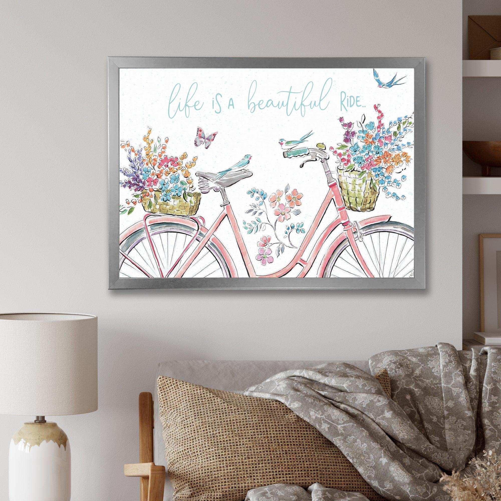 Spring Bike Bouquet
