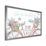 Spring Bike Bouquet