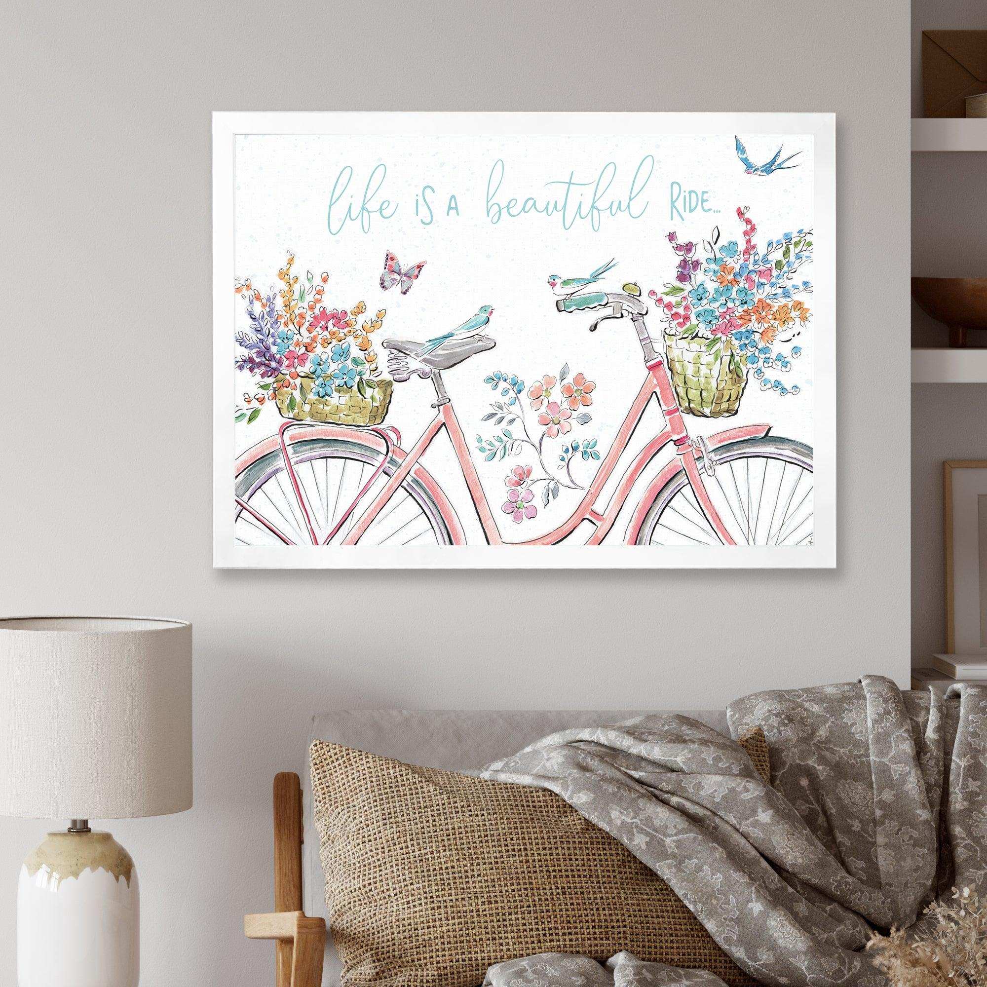 Spring Bike Bouquet