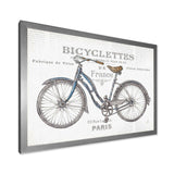 Paris France Bicycles
