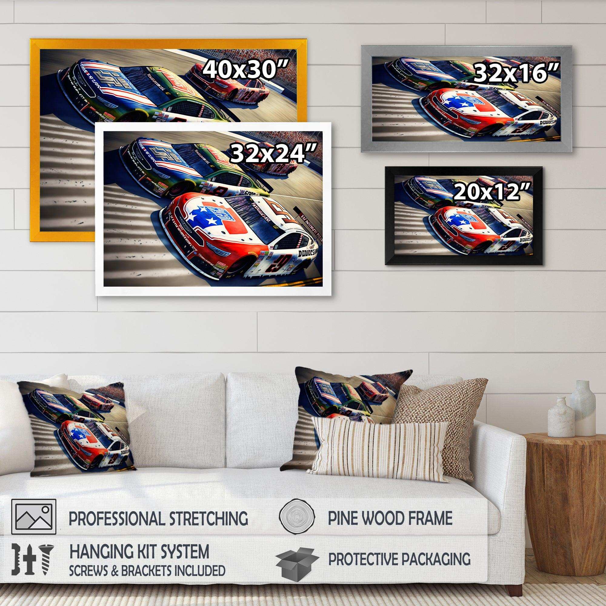 American Race Car Finishing Line