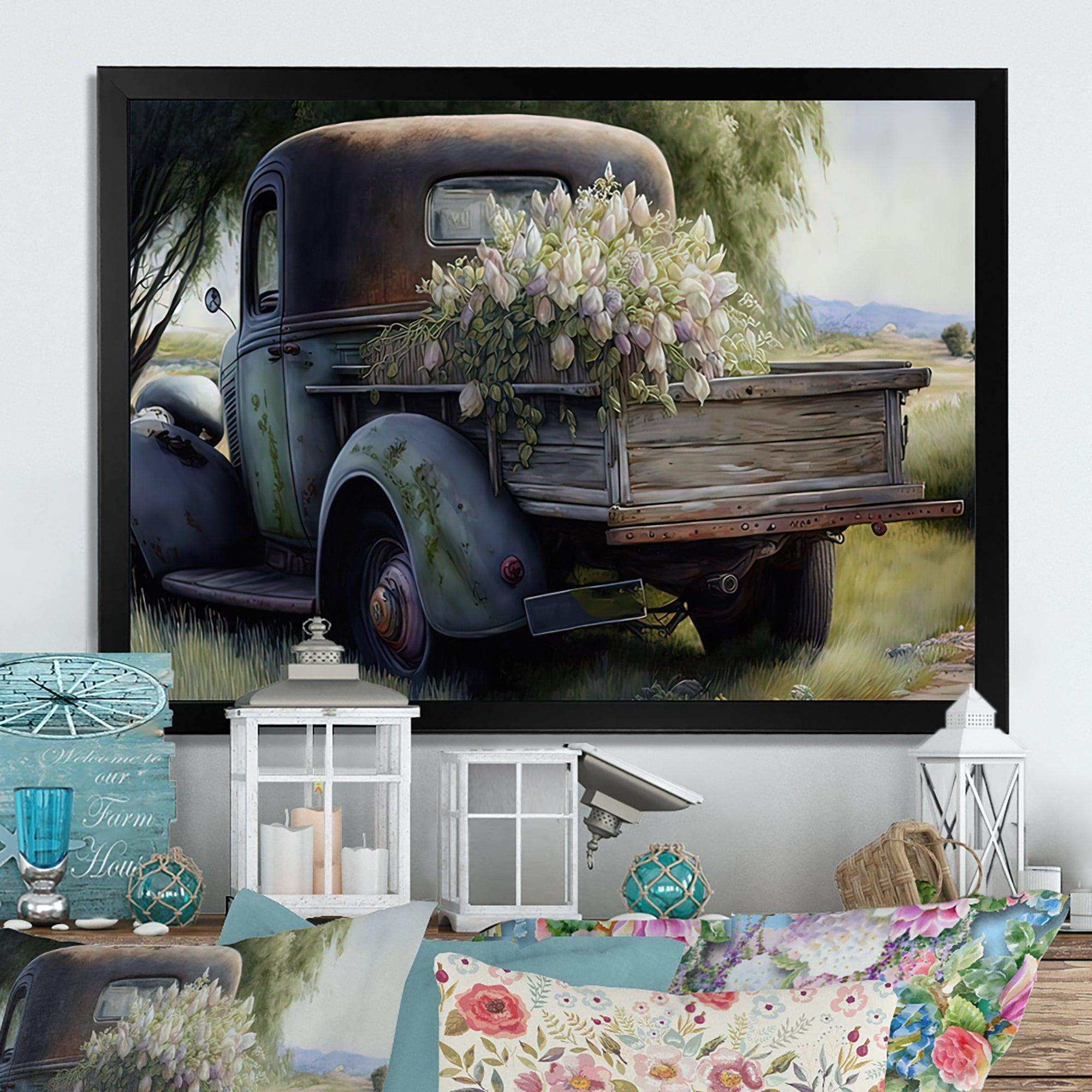 Barn Flower Delivery Truck I