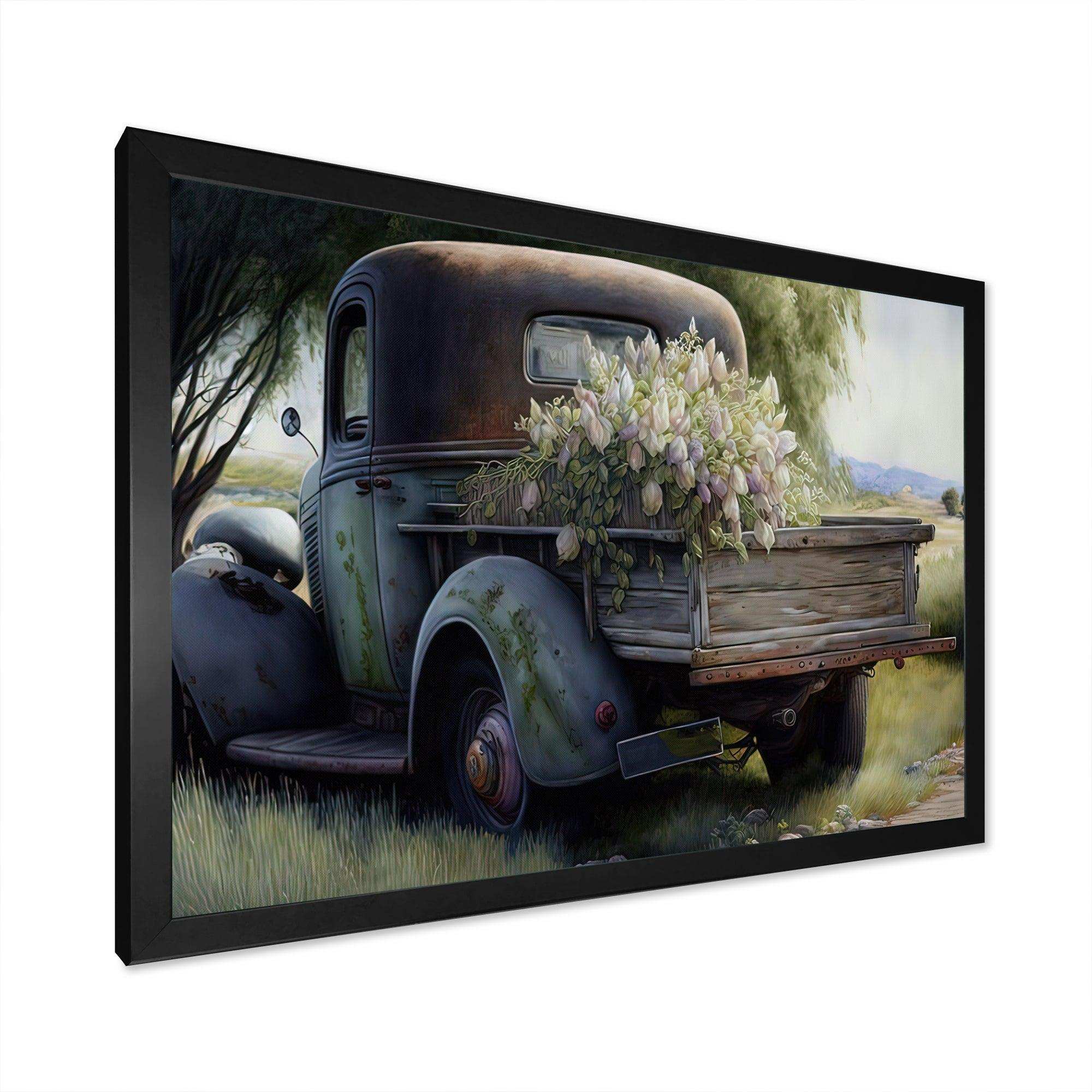 Barn Flower Delivery Truck I