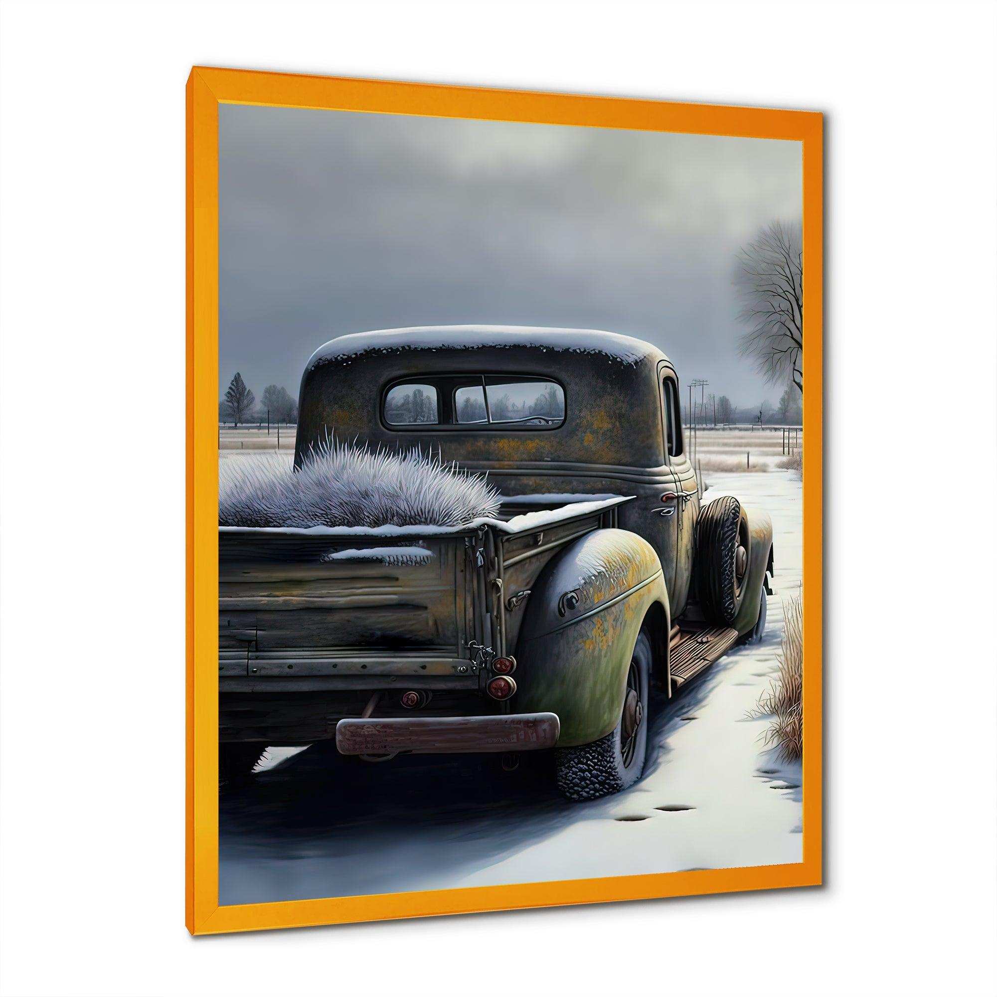 Barn Flower Delivery Truck III