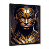 Black And Gold Tiger Woman VI