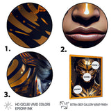 Black And Gold Tiger Woman VI