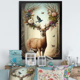 Deer With Blooming Antlers V