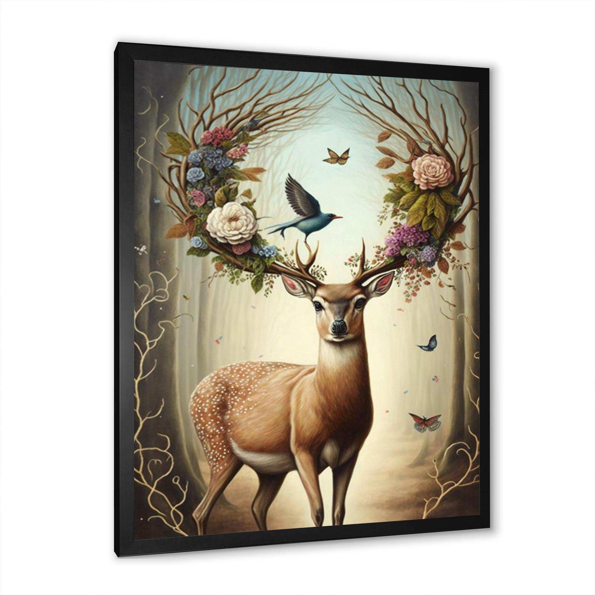 Deer With Blooming Antlers V