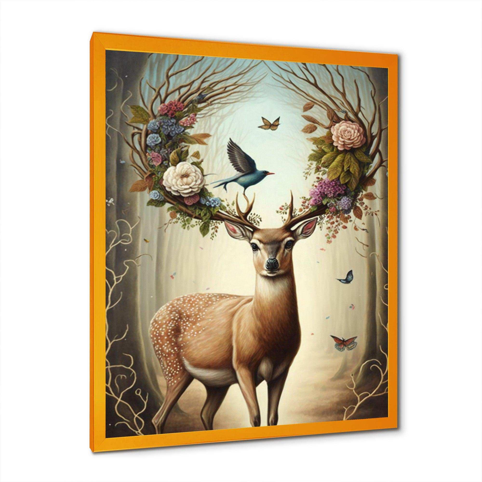 Deer With Blooming Antlers V
