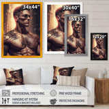 Fashion Muscular Man With Sun Glasses 1 I