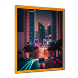 Futuristic Miami Neon Art I