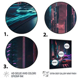 Futuristic Miami Neon Art II
