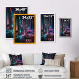 Futuristic Miami Neon Art II