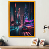 Futuristic Miami Neon Art II