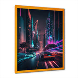 Futuristic Miami Neon Art II