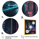 Futuristic Miami Neon Art II