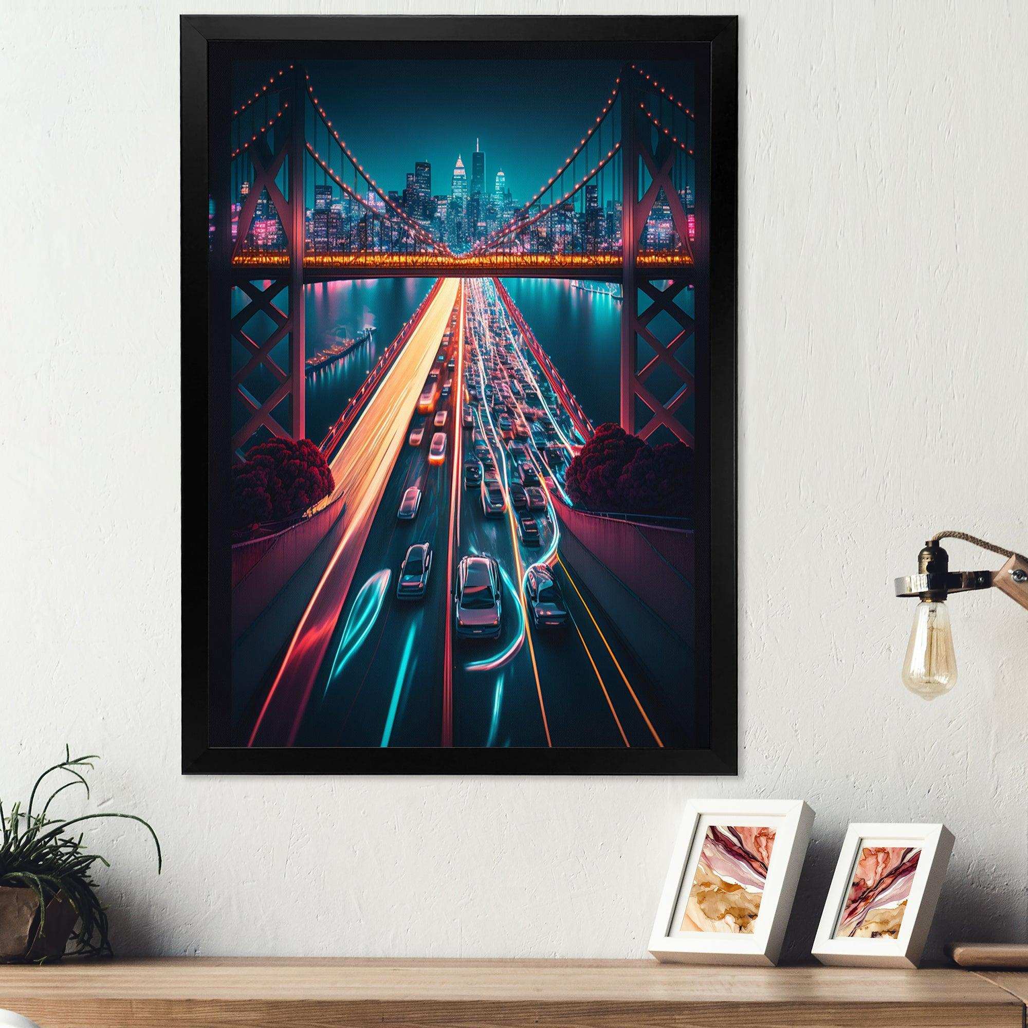 Futuristic San Francisco Neon II