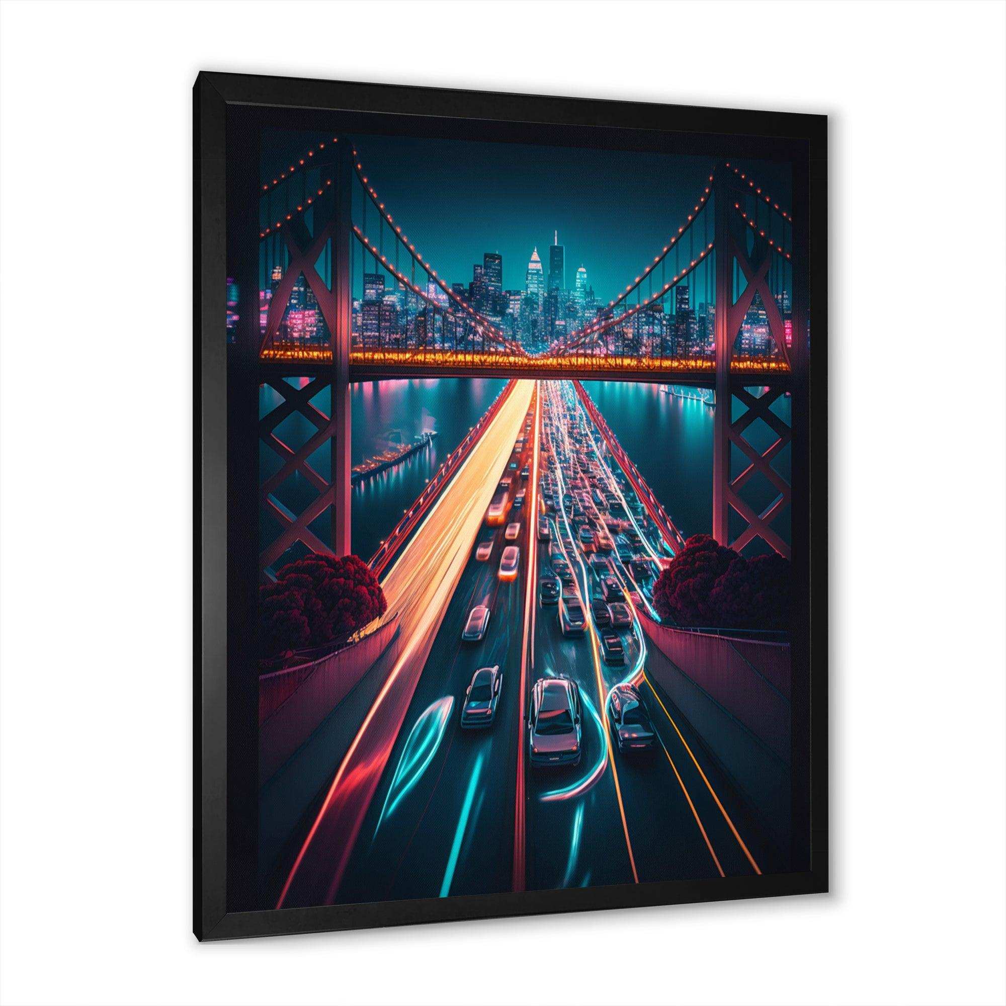 Futuristic San Francisco Neon II