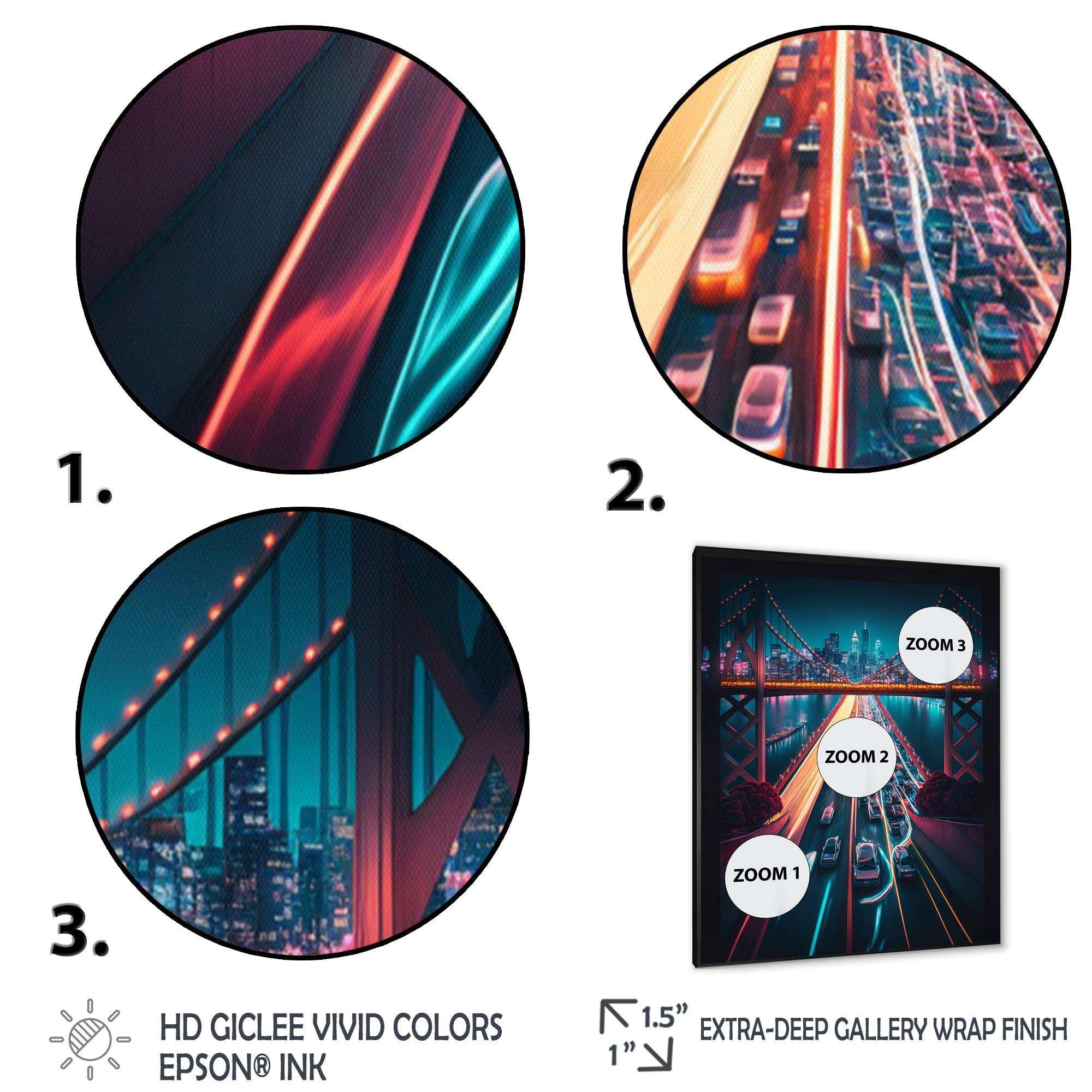 Futuristic San Francisco Neon II