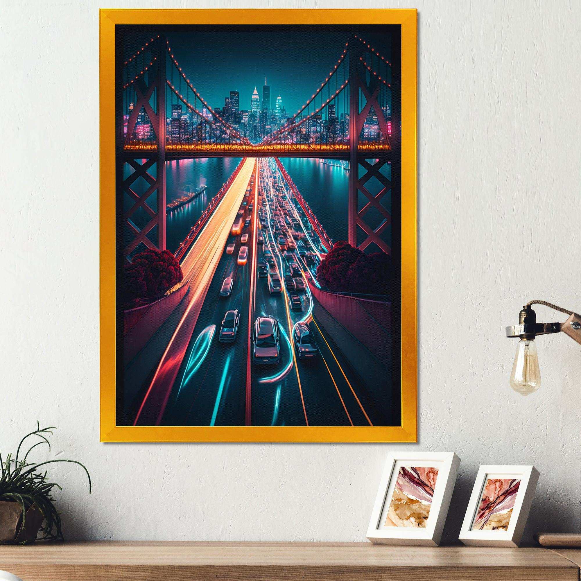 Futuristic San Francisco Neon II