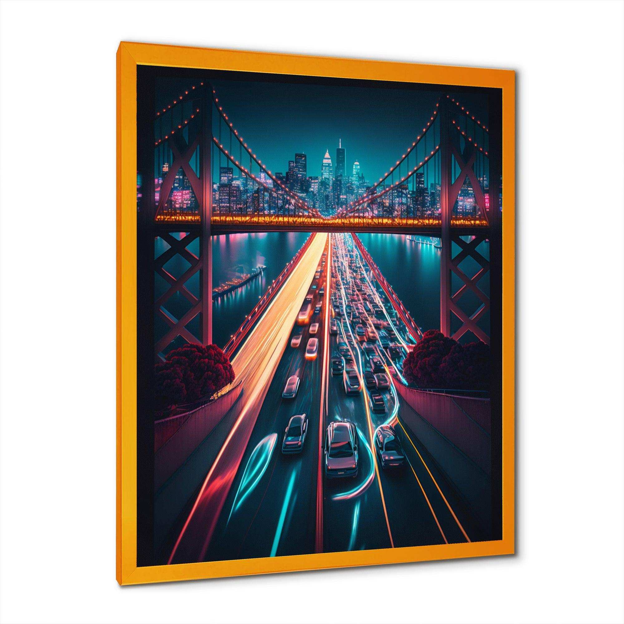 Futuristic San Francisco Neon II