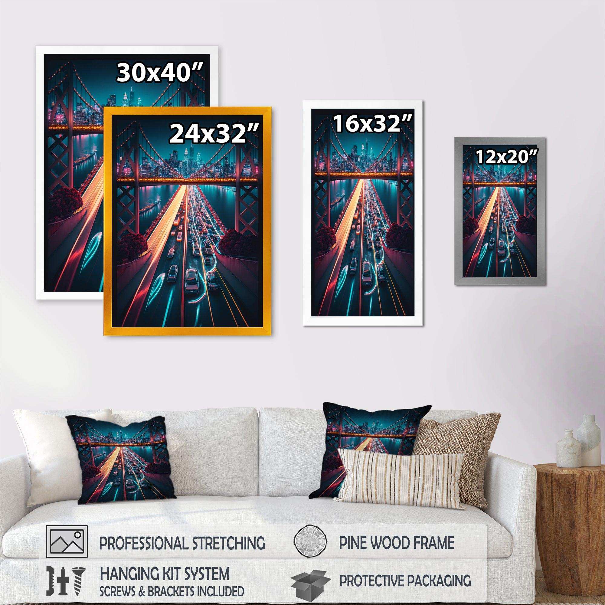 Futuristic San Francisco Neon II