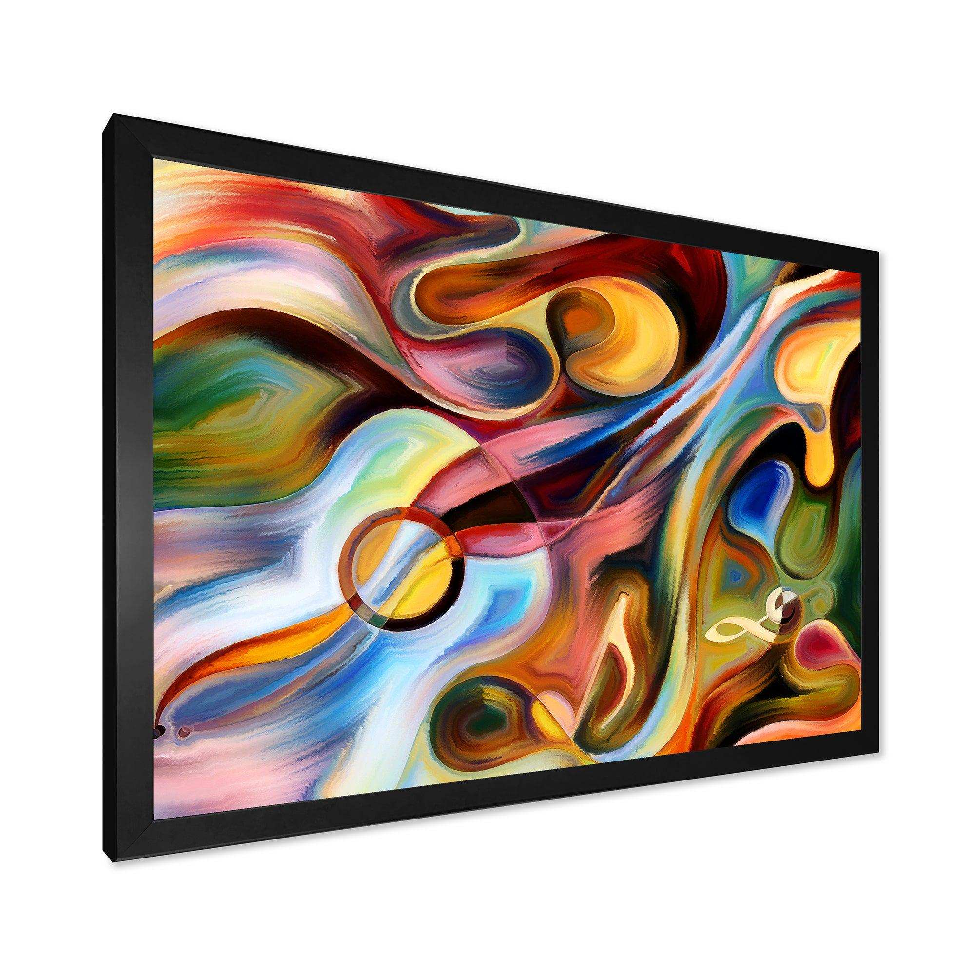 Music beyond the Frames - Modern Canvas Wall Art