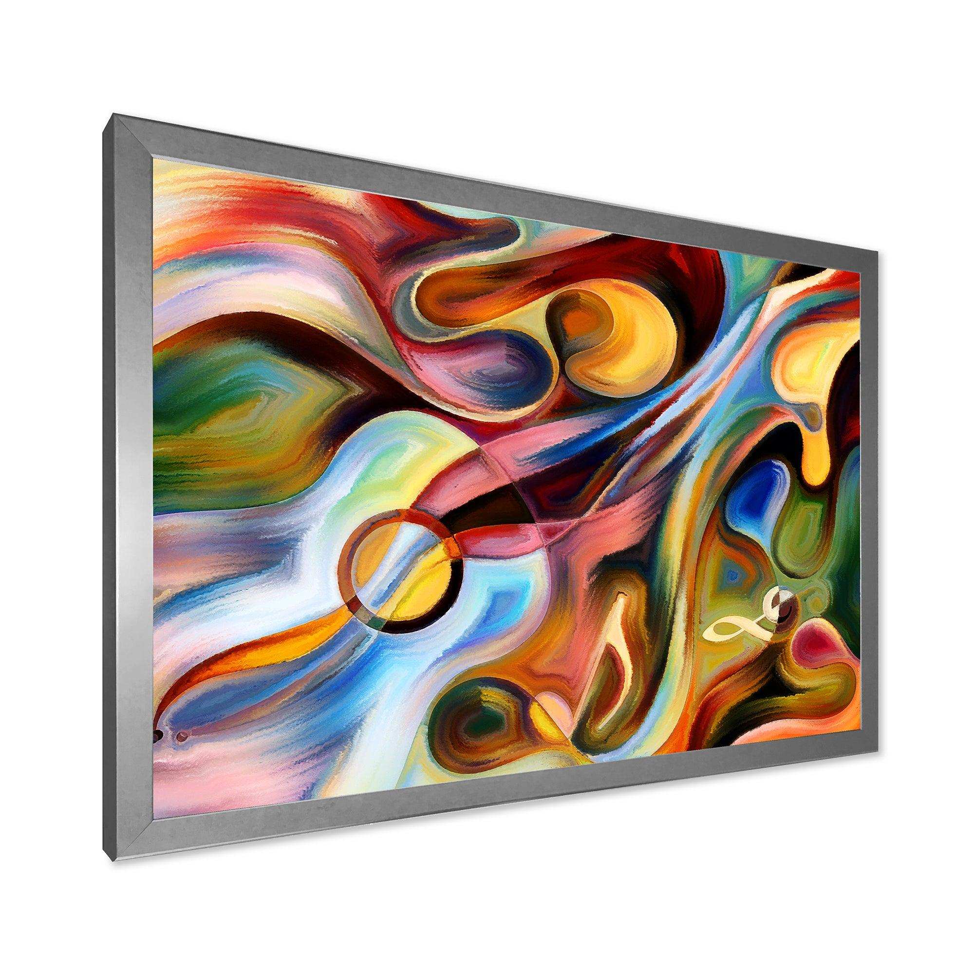 Music beyond the Frames - Modern Canvas Wall Art