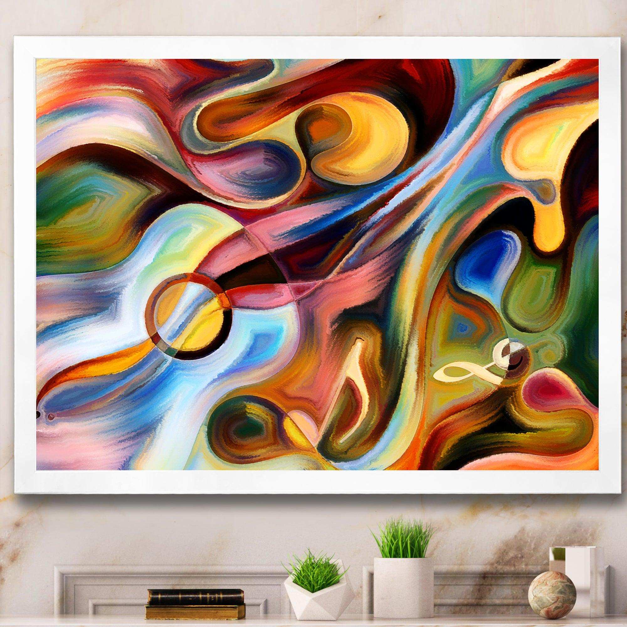 Music beyond the Frames - Modern Canvas Wall Art