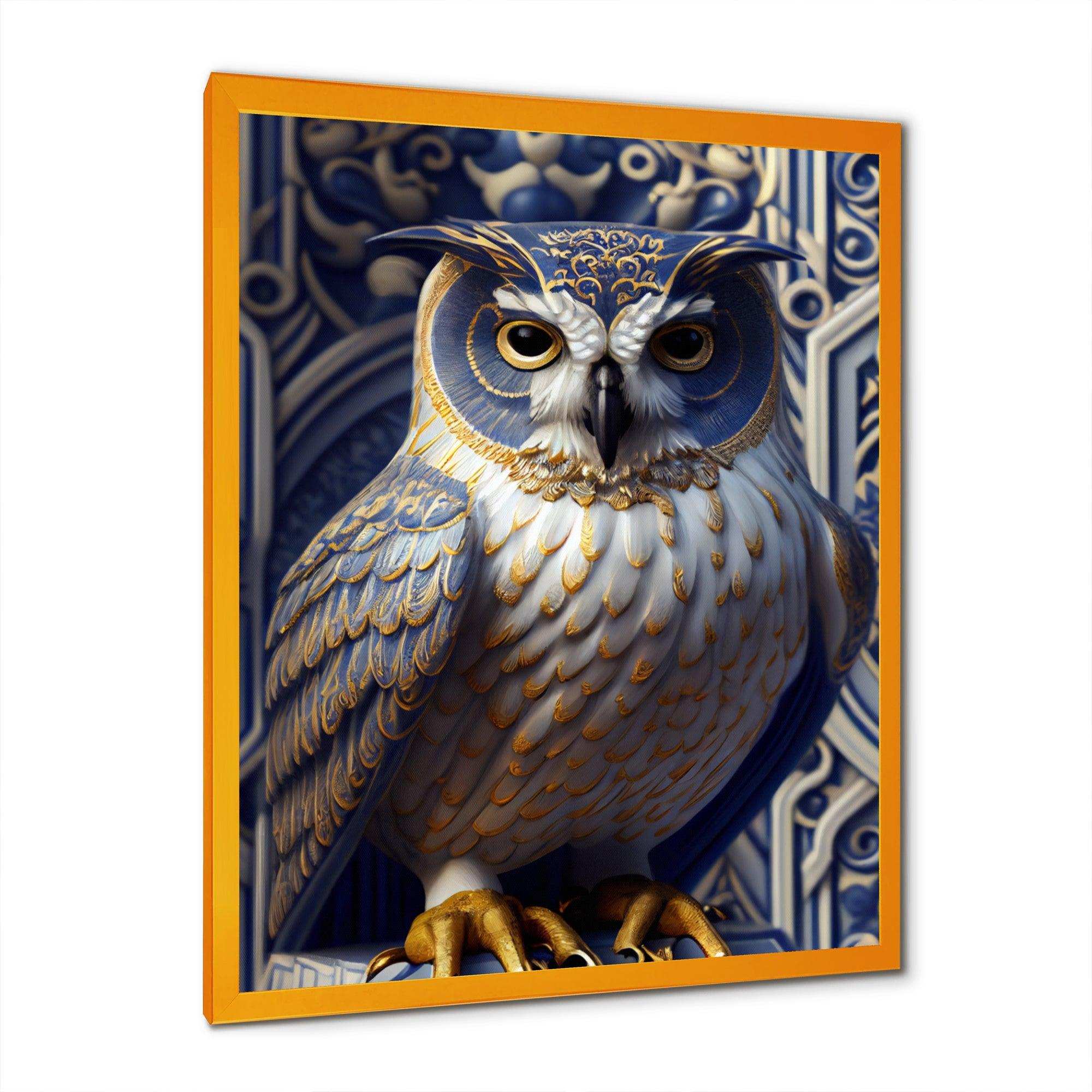Luminous White Owl IV