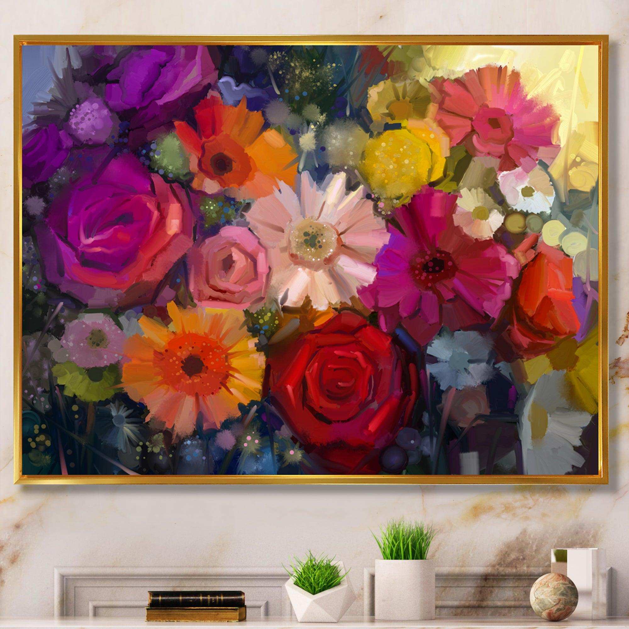 Bouquet of Rose Daisy and Gerbera