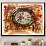 People and Time Acrylic - Modern Bedroom Wall Art