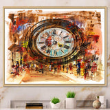 People and Time Acrylic - Modern Bedroom Wall Art