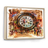 People and Time Acrylic - Modern Bedroom Wall Art
