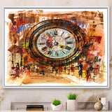 People and Time Acrylic - Modern Bedroom Wall Art